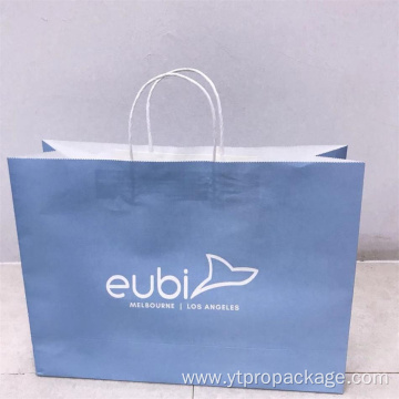 Recyclable Kraft Custom Shopping Paper Bag